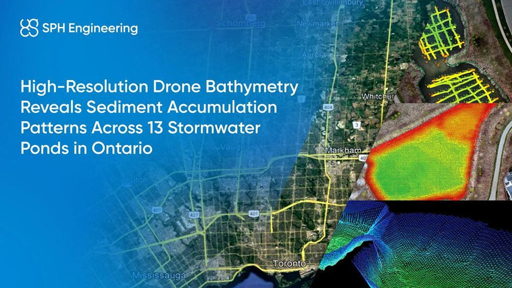 High-Resolution Drone Bathymetry Reveals Sediment Accumulation Patterns Across 13 Stormwater Ponds in Ontario