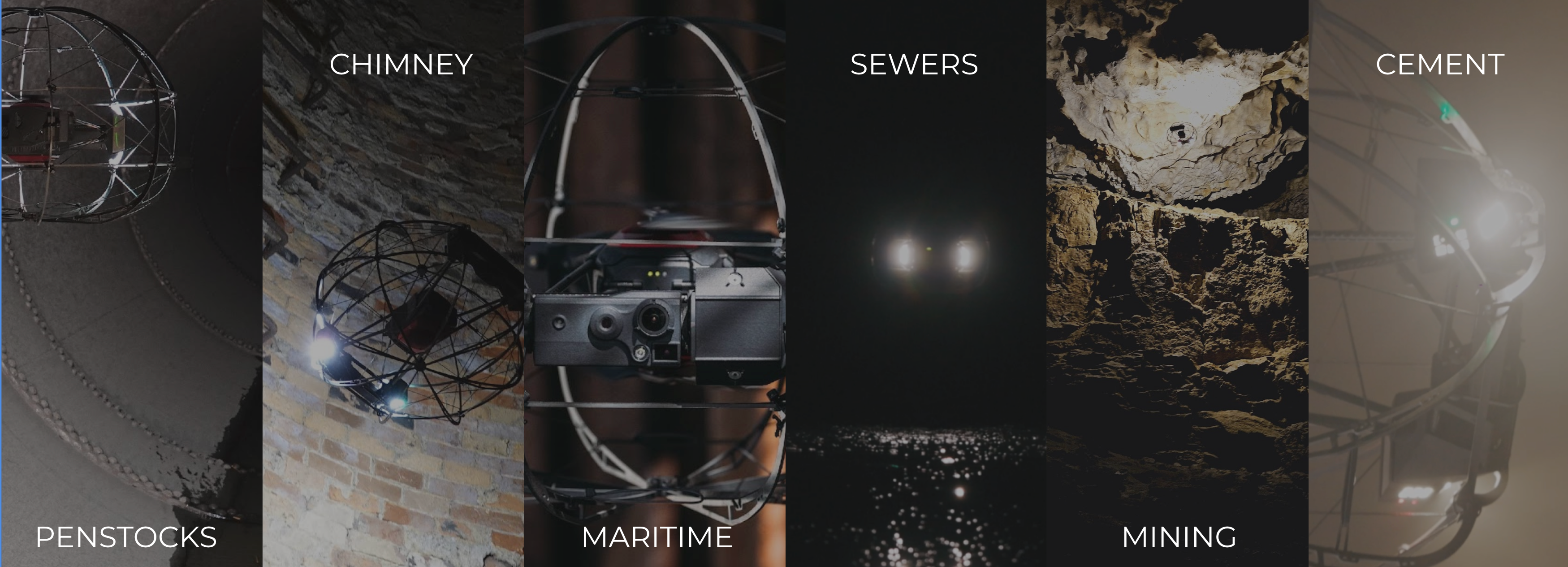 Confined Spaced Drones for Inspection