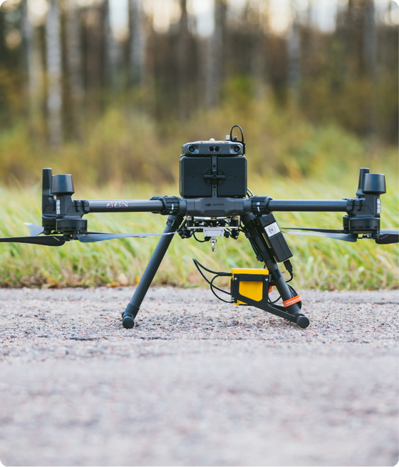 Gas detection drone